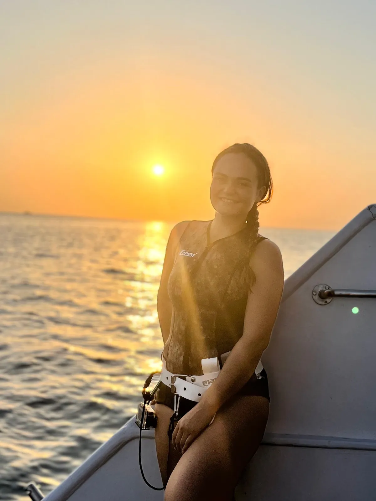 Marina Castelló, freediving instructor