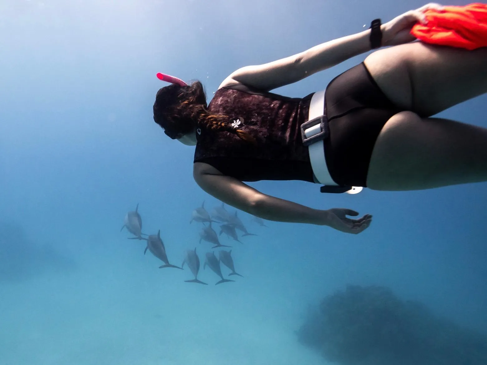 Marina Castelló, freediving instructor