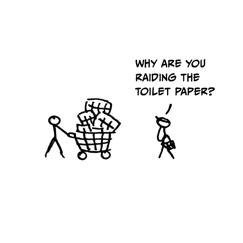 Strip from Quarantine Diaries