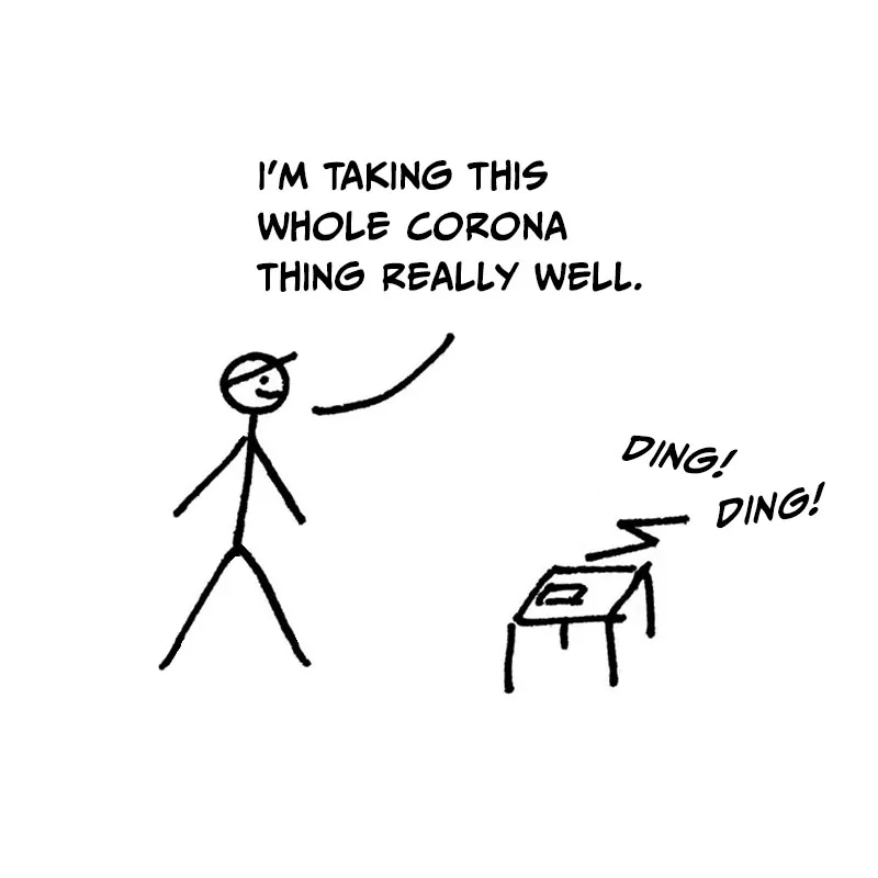 Strip from Quarantine Diaries