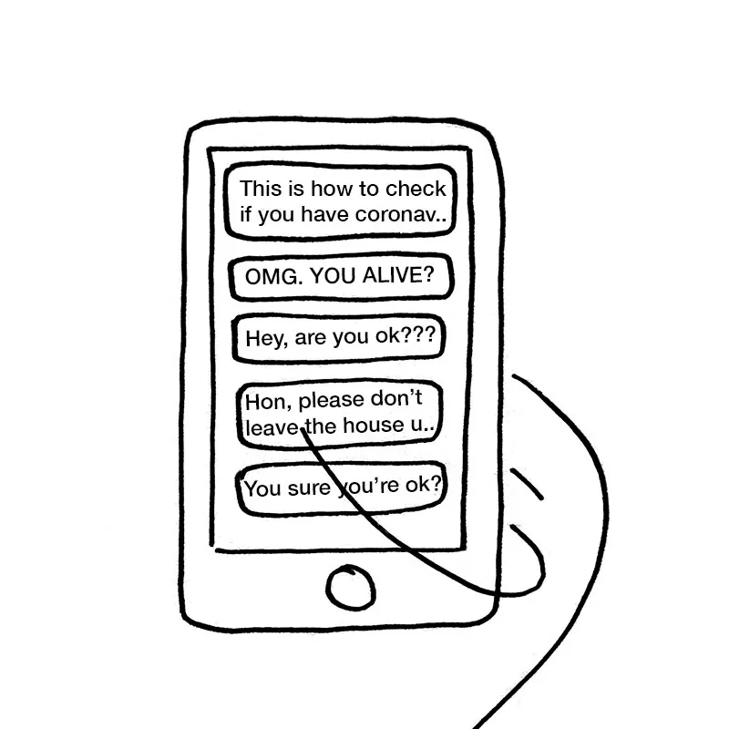 Strip from Quarantine Diaries