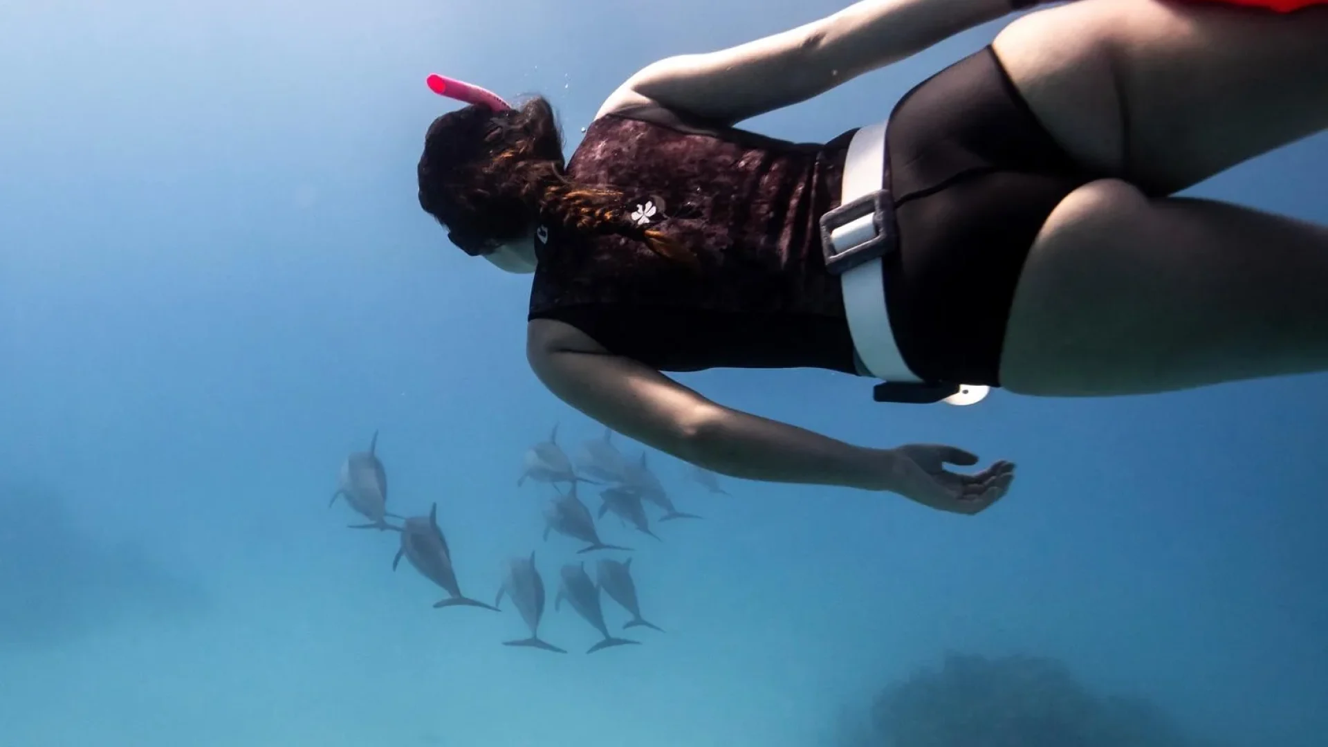 Marina Castelló, freediving instructor